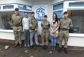 Colchester Night Shelter army