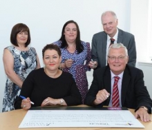 North Lanarkshire Council signs the charter