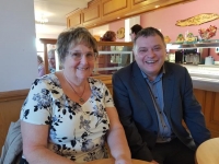 Mike Amesbury MP and Barbara Dean