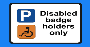 Blue Badge holders only