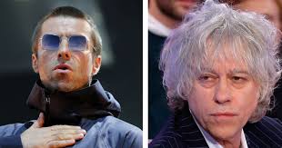 Bob Geldorf and Liam Gallagher