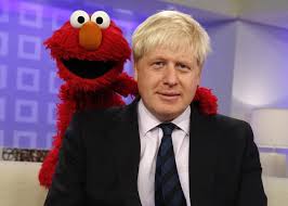 Boris Johnson plus Muppet