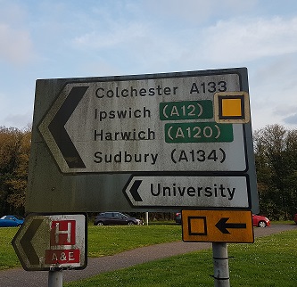 Essex Road sign