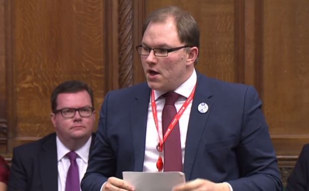 Gareth Snell raised Geoffrey Elwells case during PMQs