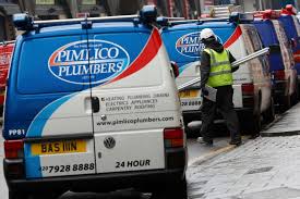 Pimlico Plumbers vans