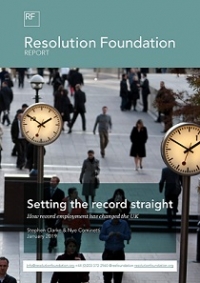 The Resolution Foundation Produces a New Report On Employment
