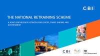 The National Retraining Scheme - Helping People Whose Jobs Are at Risk from Technological Change