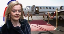 Liz Truss joins the Jet Set Courtesy of Benefit Cuts To The Poorest