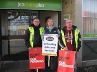 DWP Staff on Strike