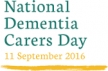 National Dementia Carers’ Day 2016